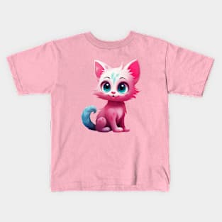 Cute Cat Kids T-Shirt